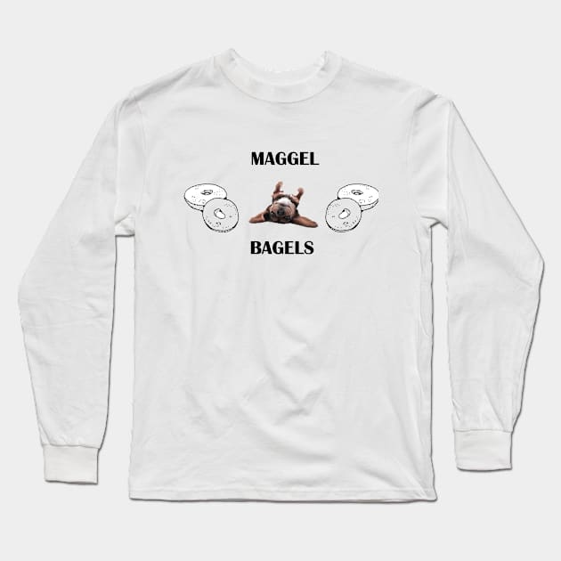 Maggel Bagels Long Sleeve T-Shirt by JohnMiniaci